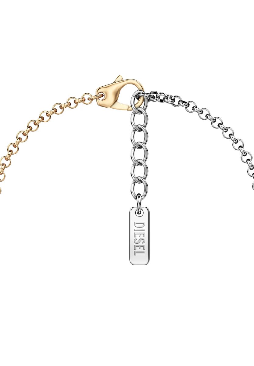 Gliederkettenarmband mit geometrischem Logo