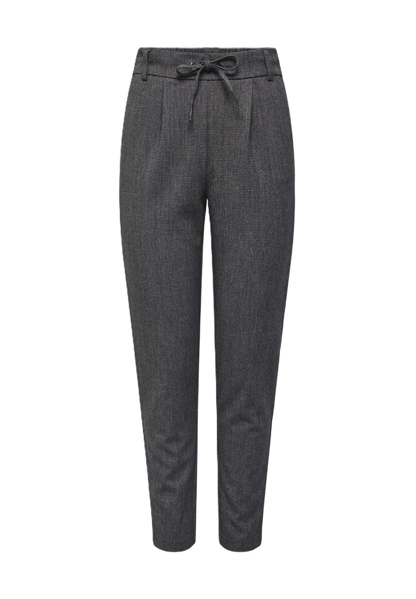 Bequeme Fischgrätenhose mit Kordelzug