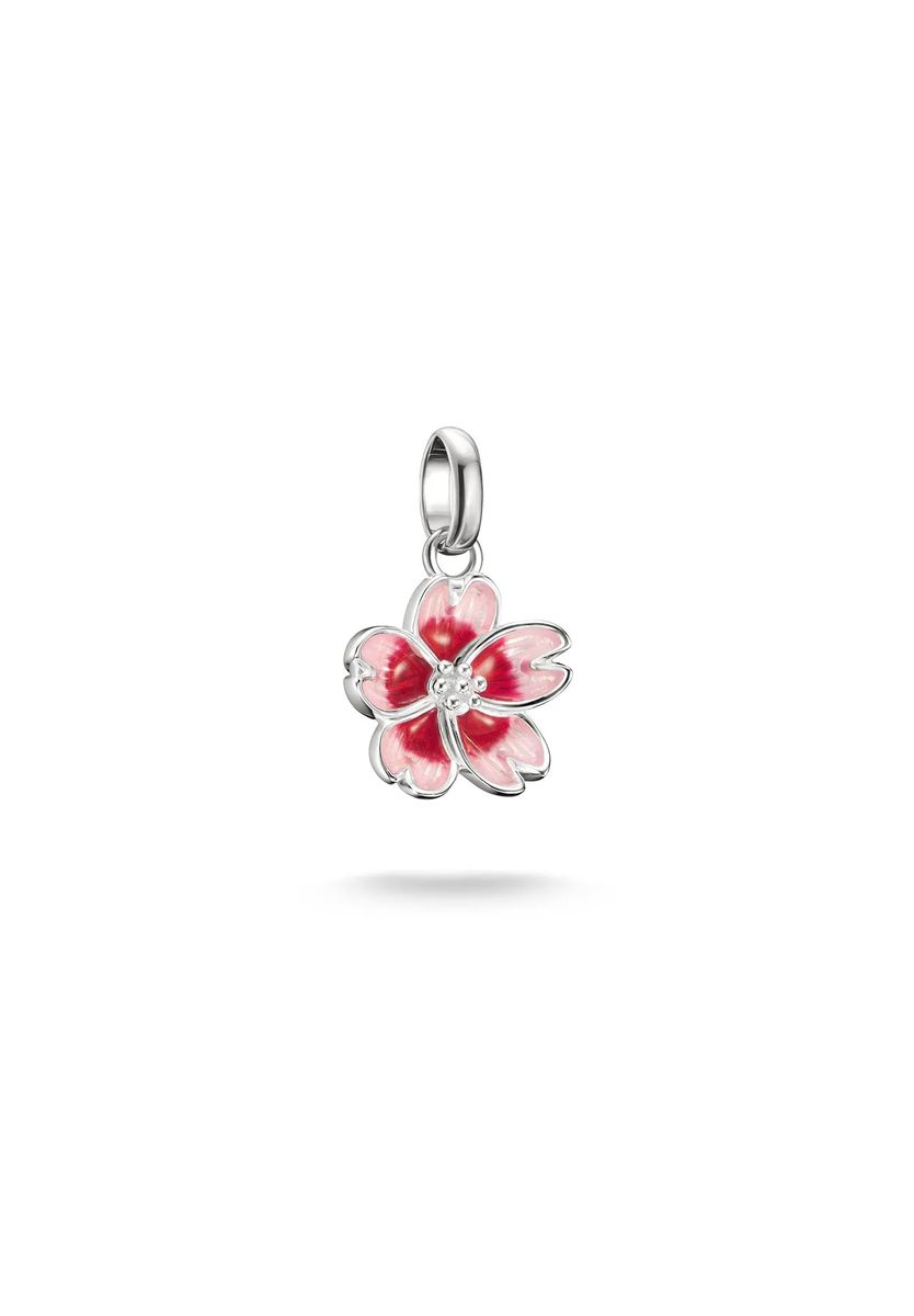 Filigraner Kirschblüten Charm-Anhänger