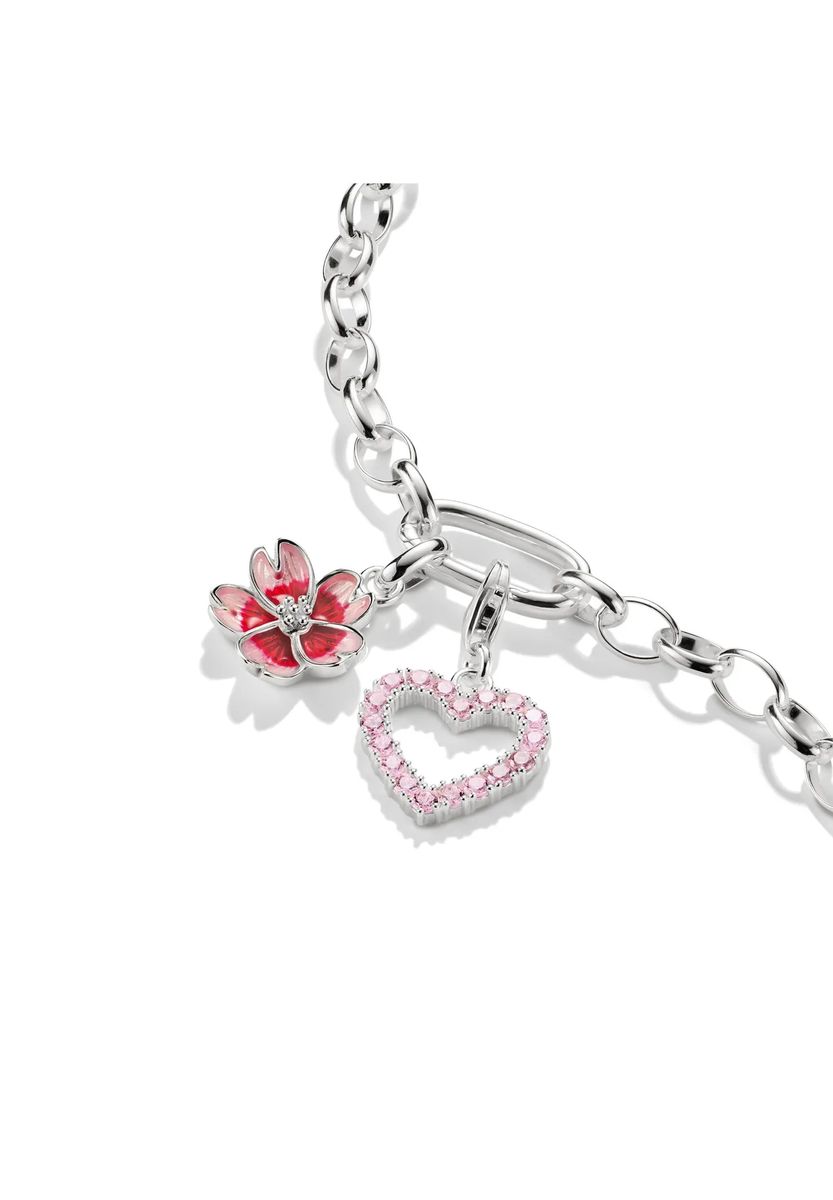 Filigraner Kirschblüten Charm-Anhänger