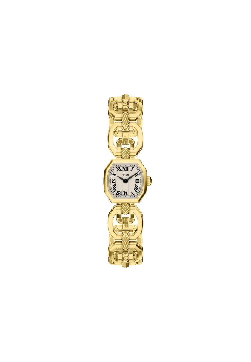 Armbanduhr mit achteckigem Gehäuse