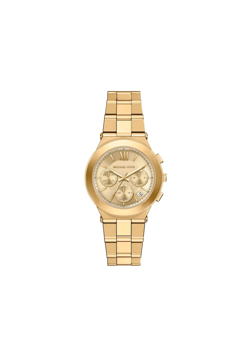 Elegante goldene Chronographenuhr