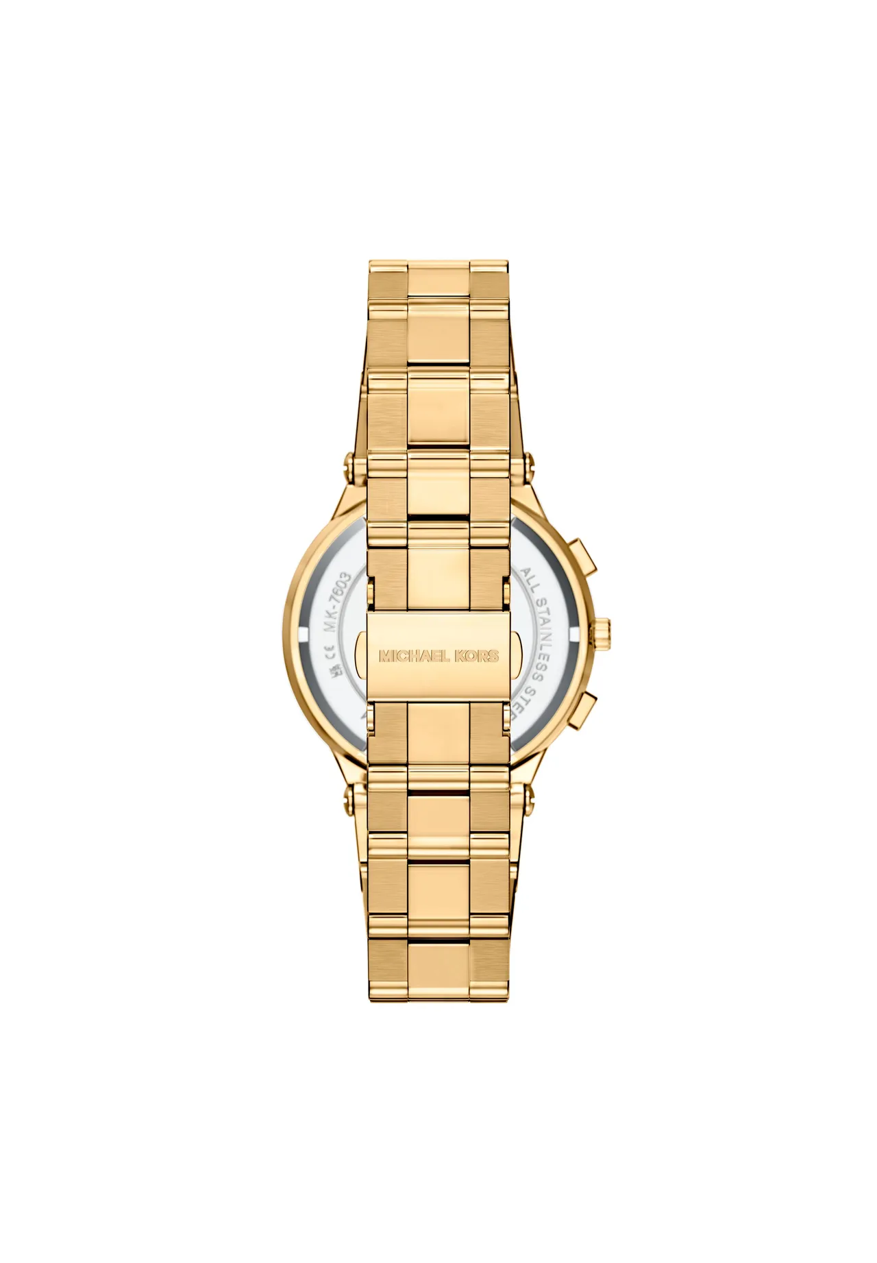 Elegante goldene Chronographenuhr