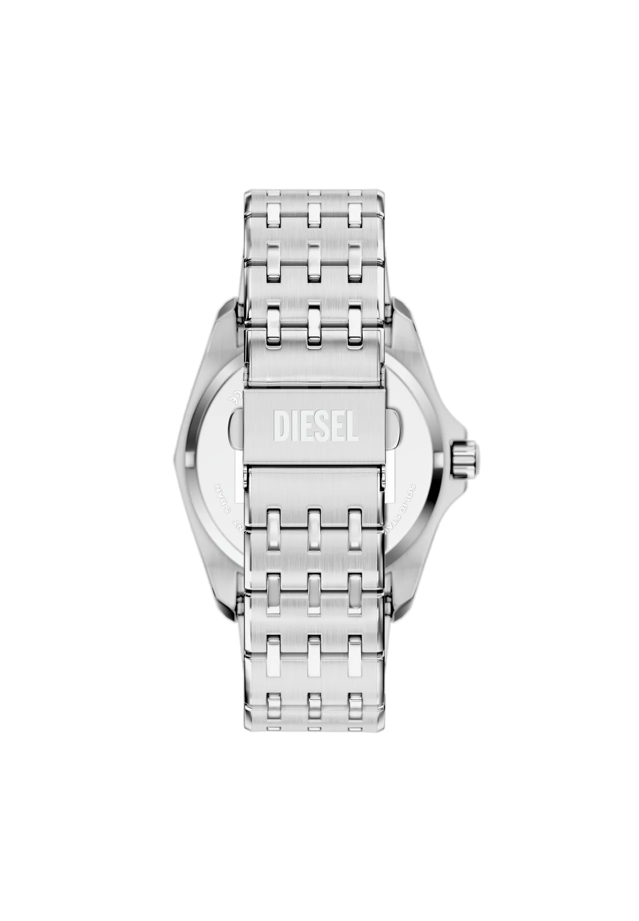 Stinger Edelstahl-Armbanduhr mit drei Zeigern