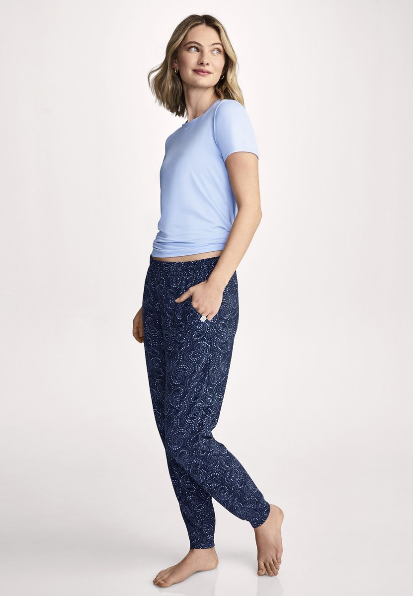 Soft Cool Jogginghose mit Paisleymuster