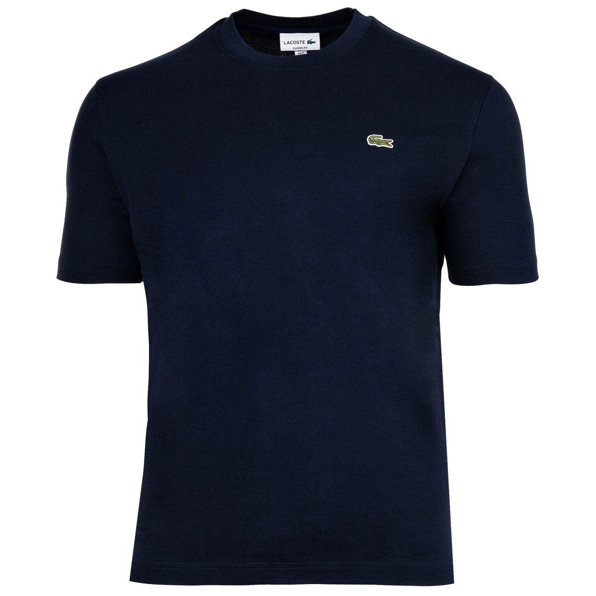 Klassisches Baumwoll-T-Shirt mit Rundhalsausschnitt