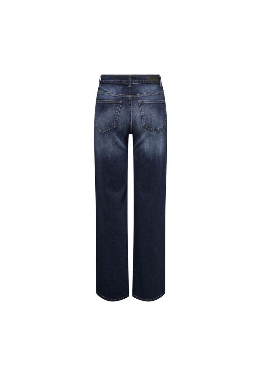 Hochtaillierte Wide-Leg Jeans