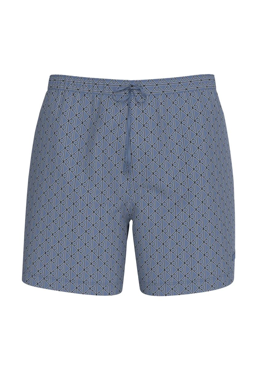 Badeshorts mit geometrischem Muster