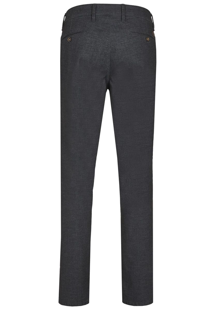 Moderne melierte Flatfront-Chinos