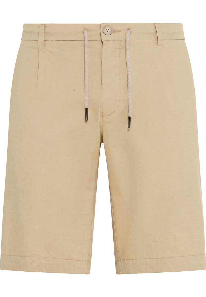 Chino-Bermudas mit Kordelzug