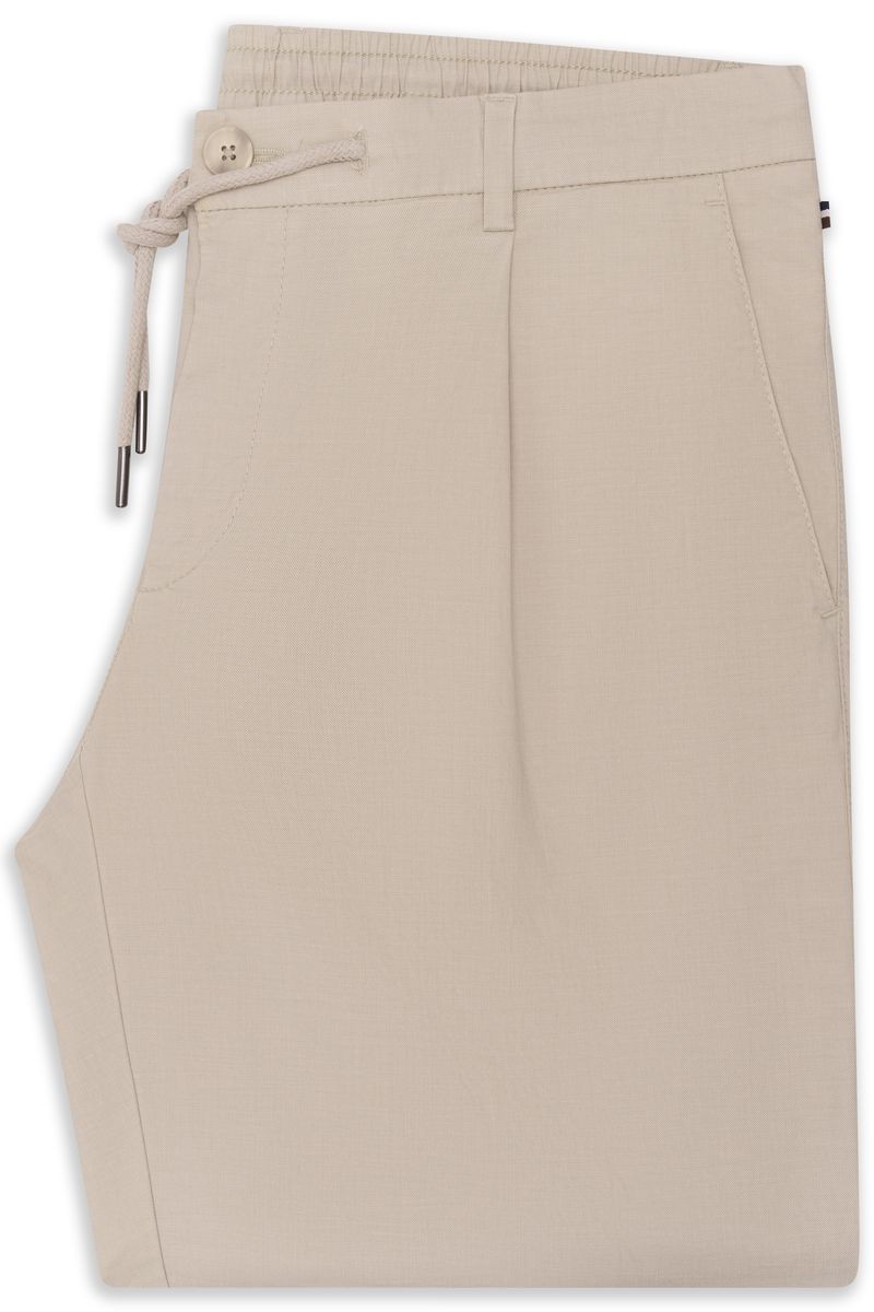 Chino-Bermudas mit Bundfalte