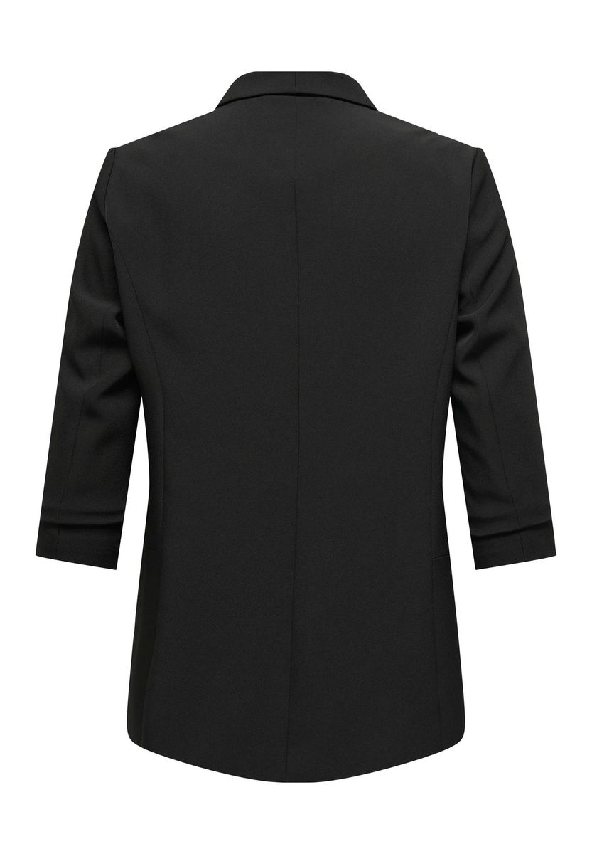 Damen Blazer mit 3/4 Ärmeln, Schwarz