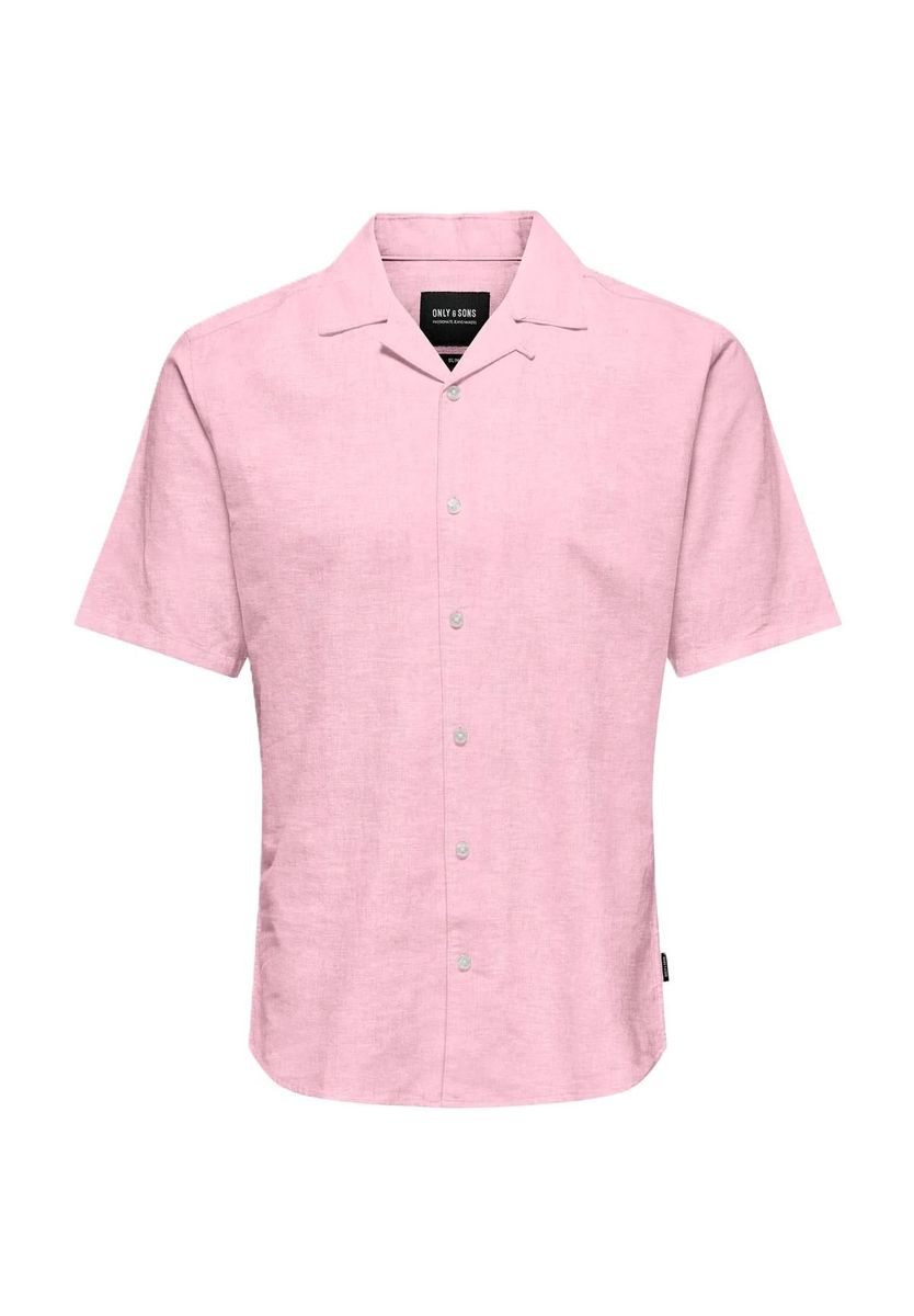 Kurzarm Hemd mit Reverskragen