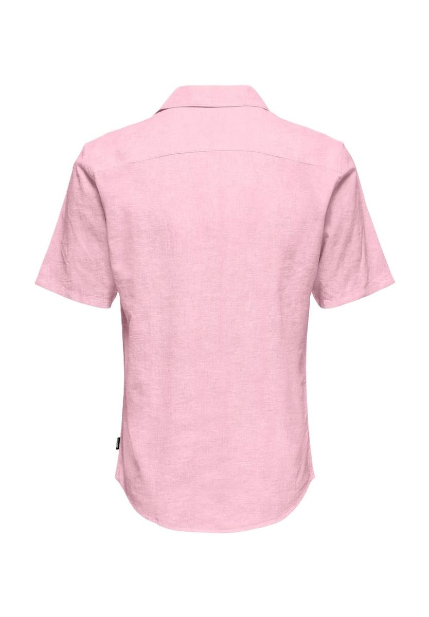 Kurzarm Hemd mit Reverskragen