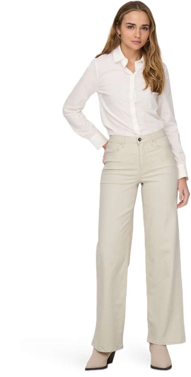 Damen Wide Leg High Waist Jeans