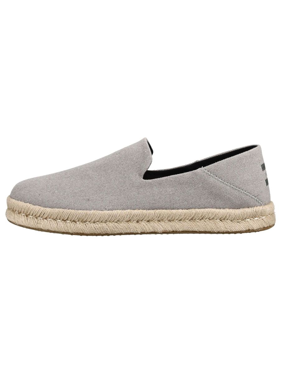 Lässige Canvas-Slipper im Espadrille-Stil