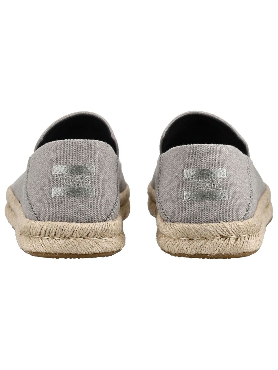 Lässige Canvas-Slipper im Espadrille-Stil