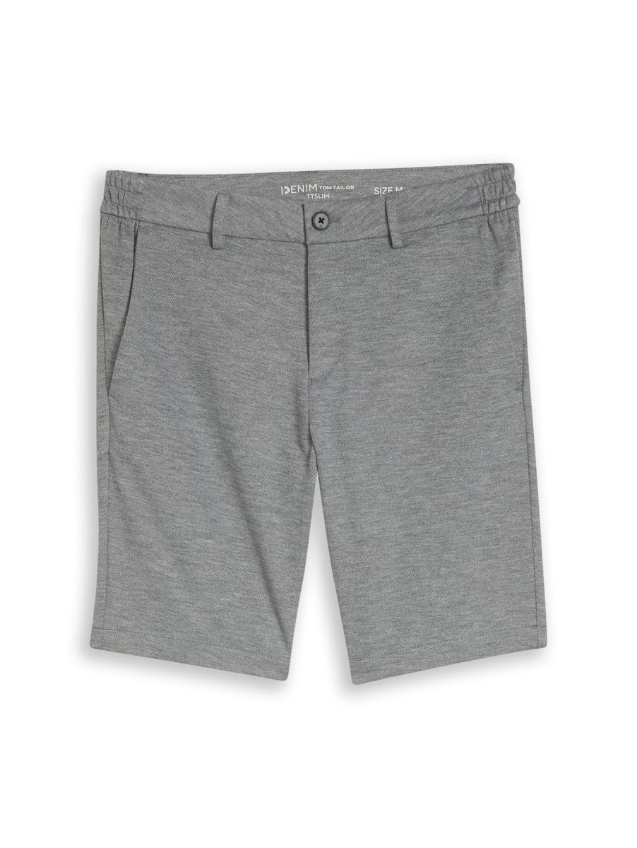 Bequeme Stretch-Piqué-Chino-Shorts