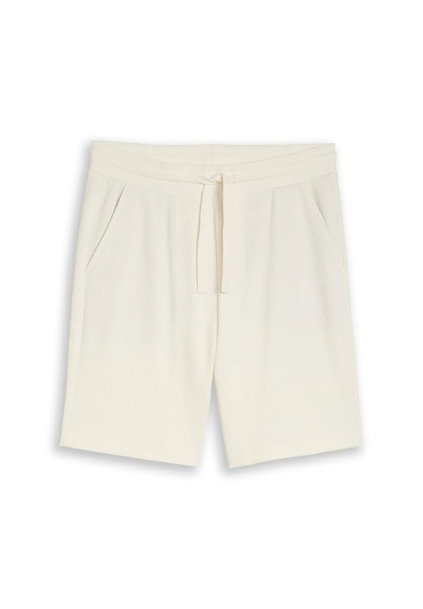 Bermuda-Shorts mit Waffelstruktur
