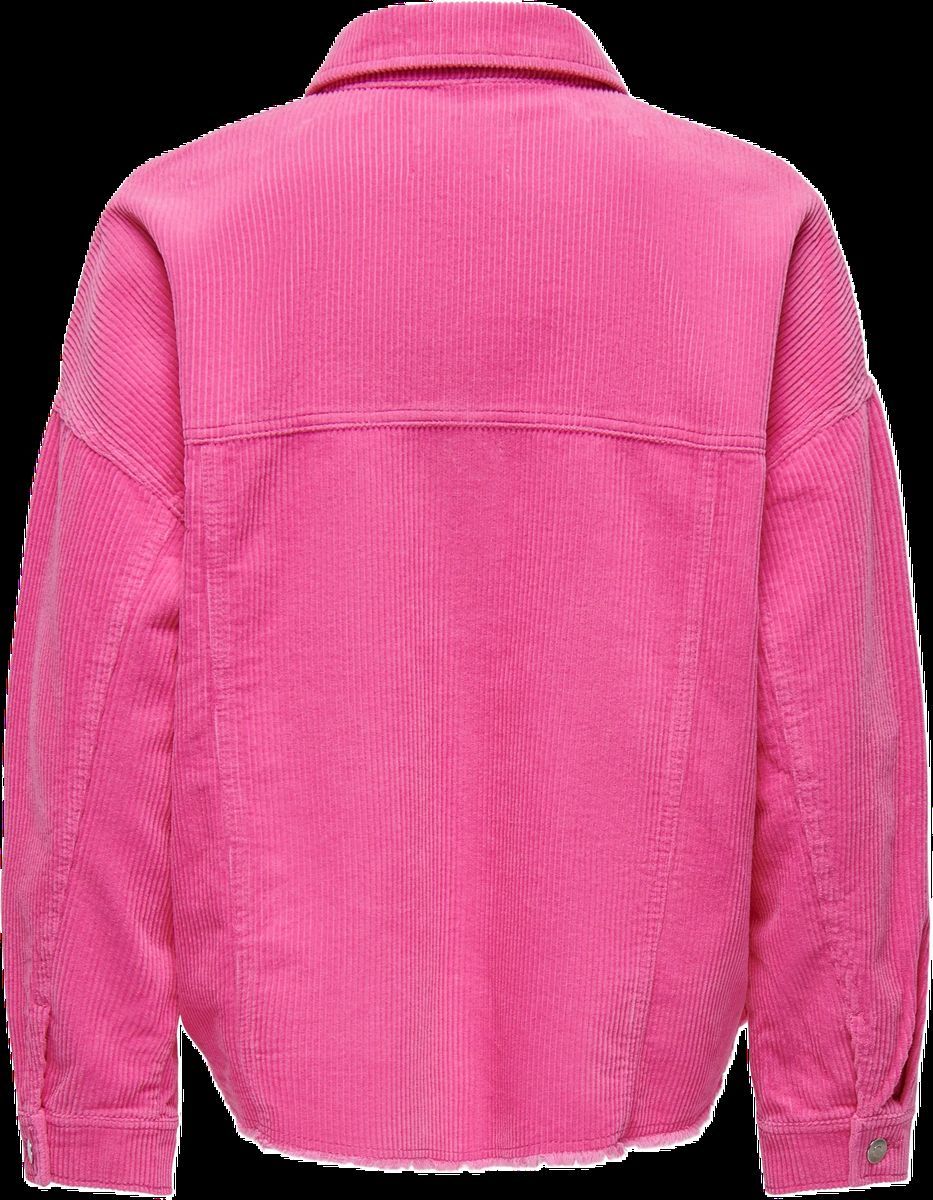 Cord-Bluse mit Knopfleiste aus Cord