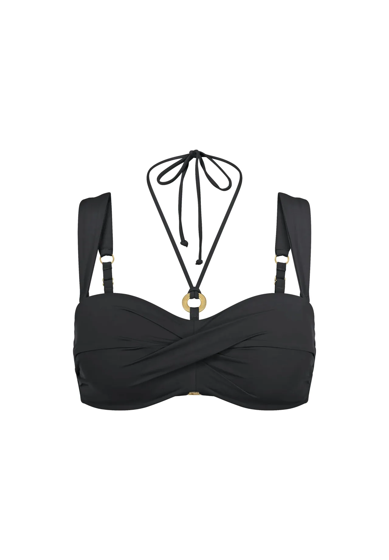 Vielseitiges Bikini-Oberteil mit Twist-Detail