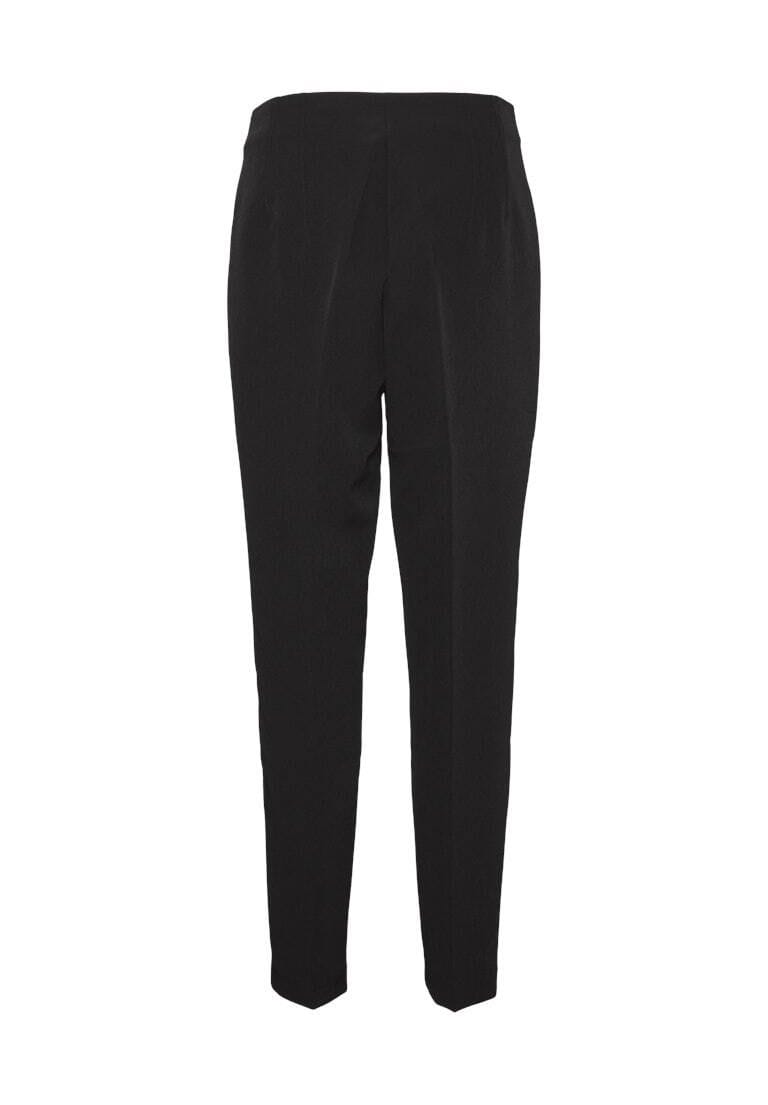 High Waist Cropped Stoffhose