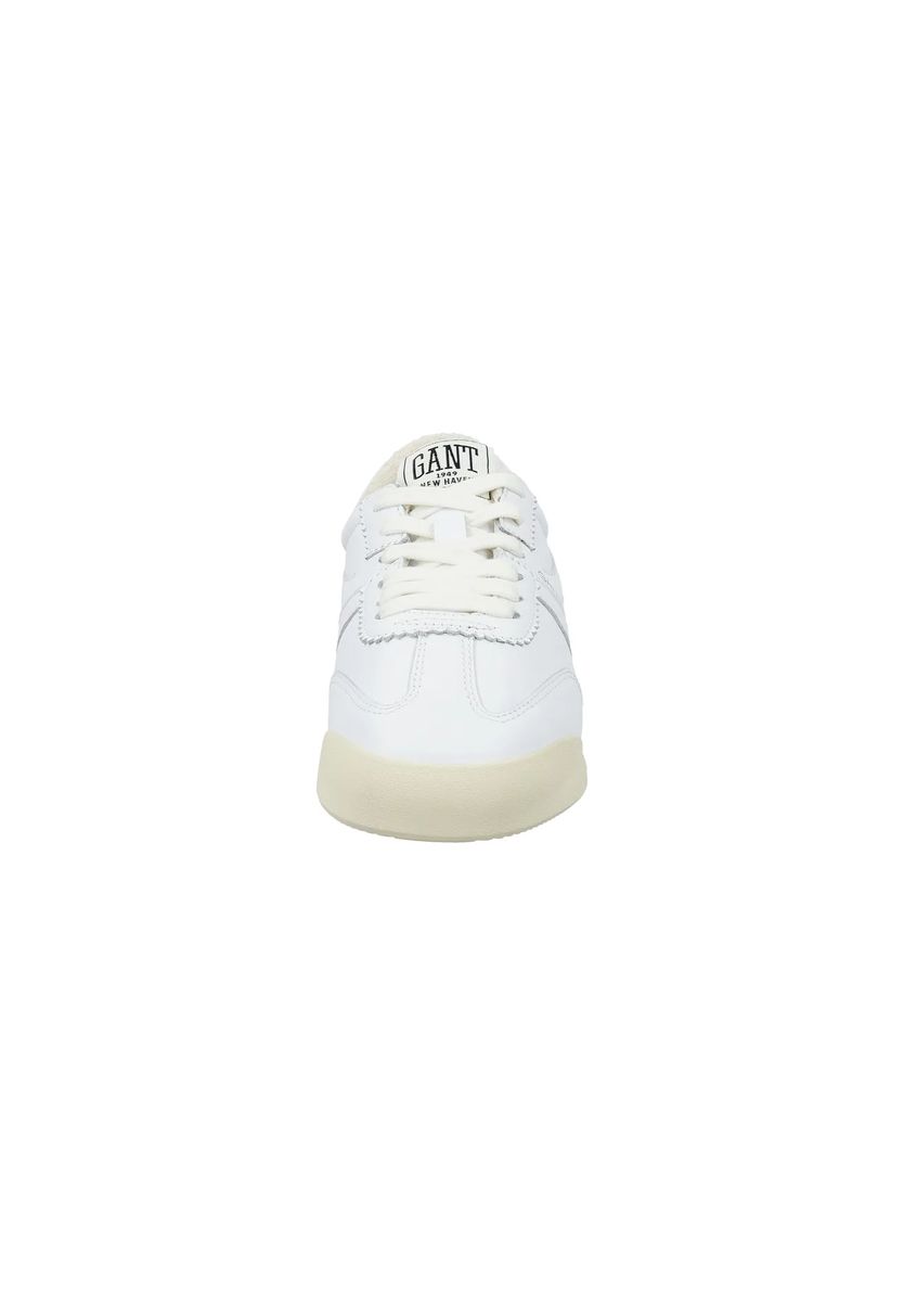 Retro-inspirierte Leder-Sneaker zum Schnüren