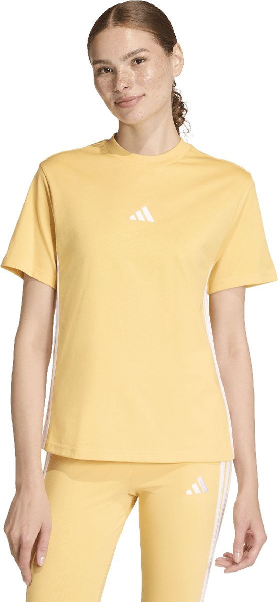 Sportliches Logo-T-Shirt mit Seitenstreifen