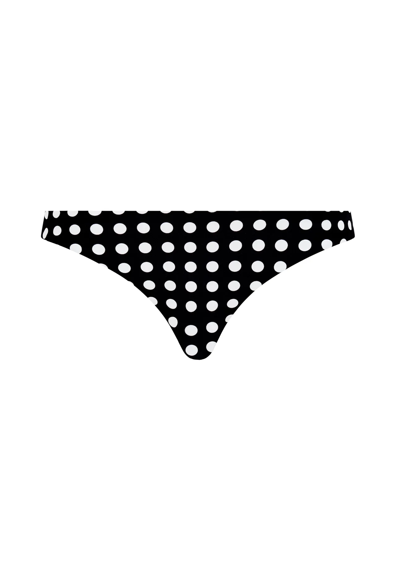 Bikinislip mit Polka Dots