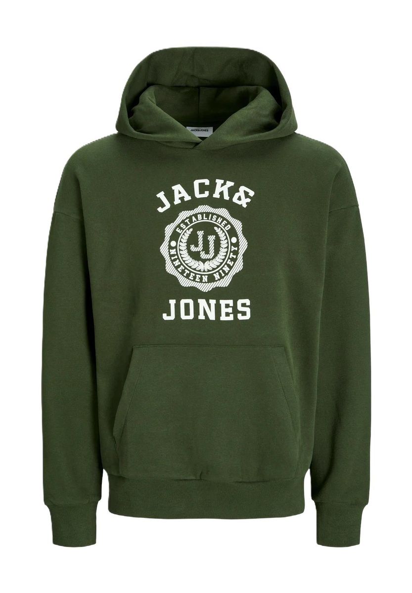 Hoodie mit lockerem Schnitt und Logo-Print