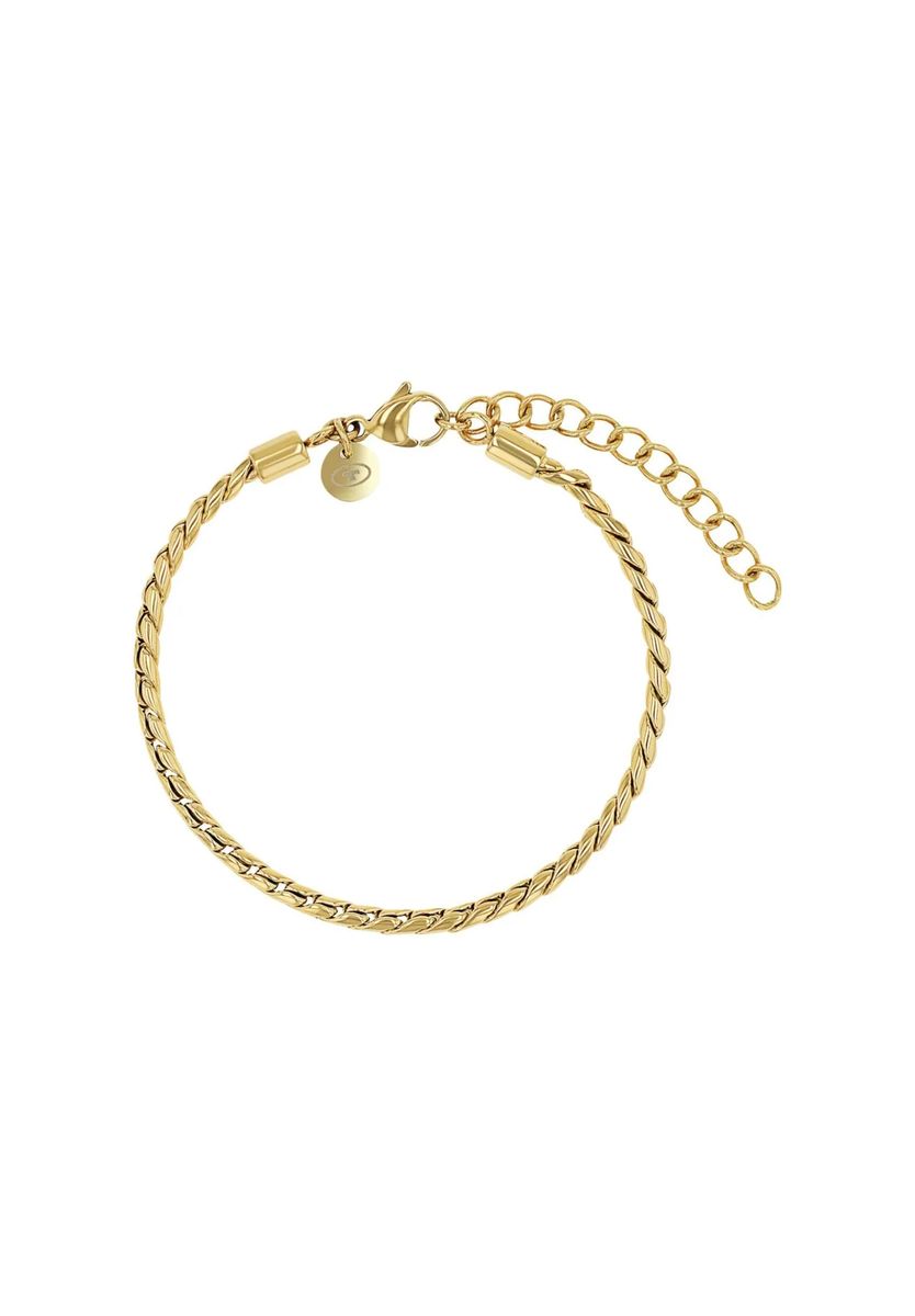 Elegantes gedrehtes Kettengliederarmband