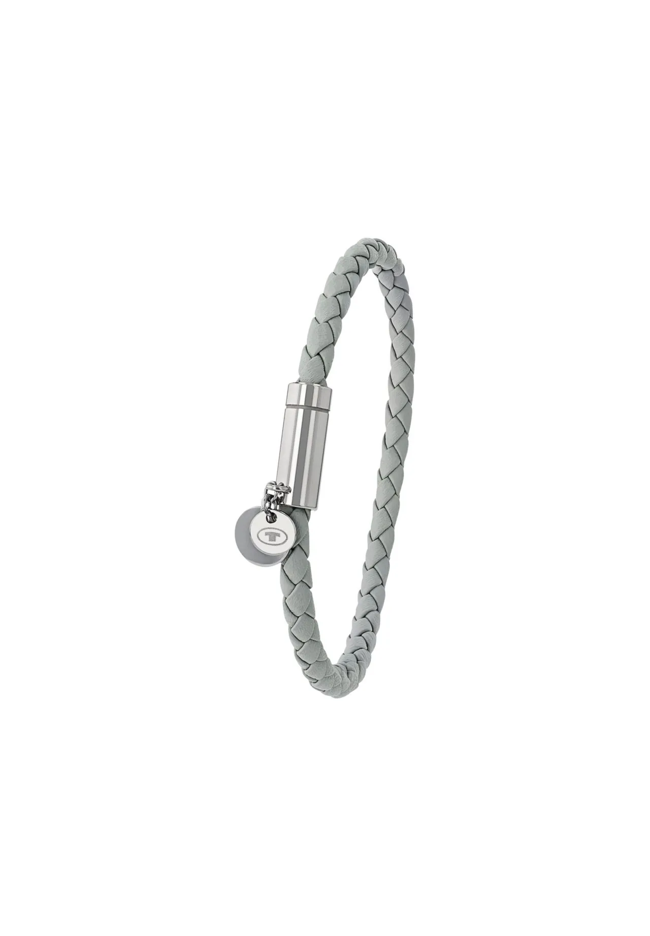 Geflochtenes Lederarmband mit Anhänger
