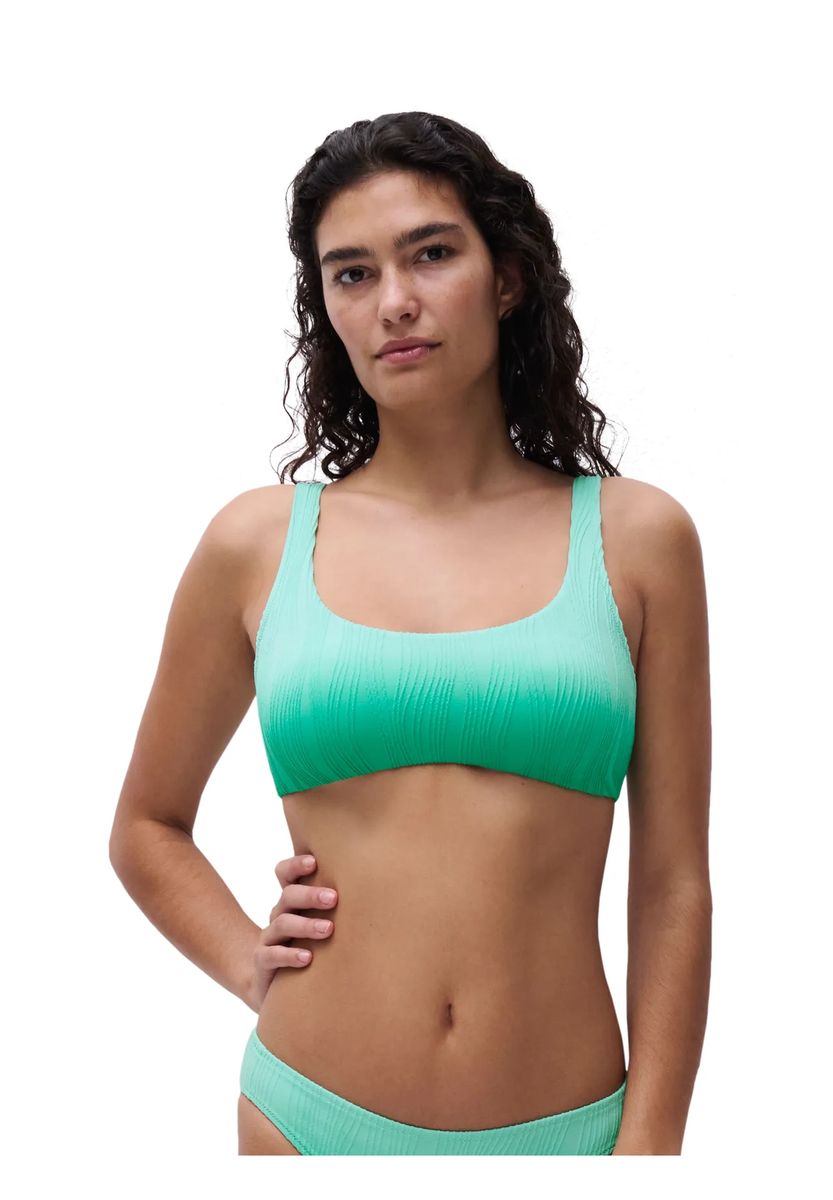 Strukturiertes Bustier-Top mit breiten Trägern