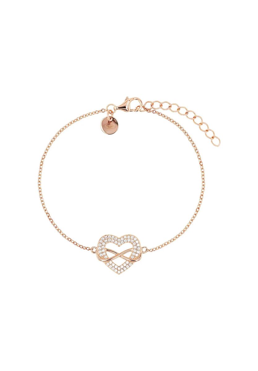 Verschlungenes Unendlichkeits-Herz-Armband