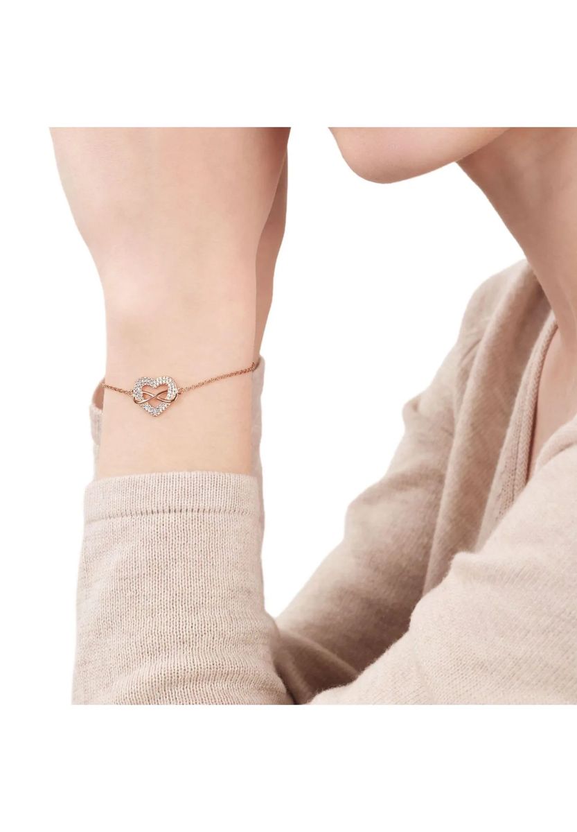 Verschlungenes Unendlichkeits-Herz-Armband
