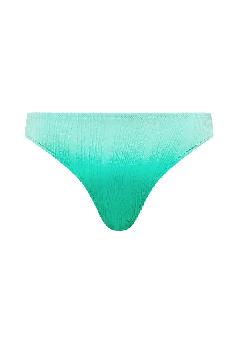 Strukturierte Rippen-Bikinihose