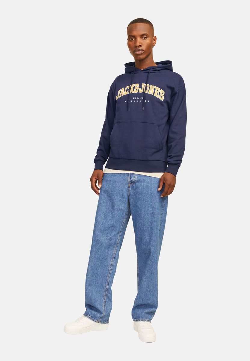 Klassischer Herren-Hoodie mit Logo-Print