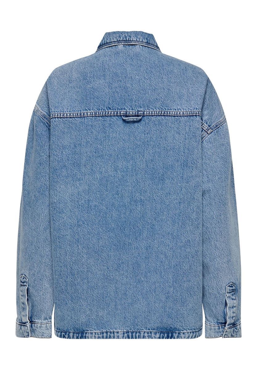Oversized Jeanshemdjacke