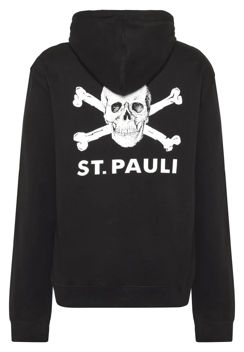 Hoodie mit Totenkopf-Print