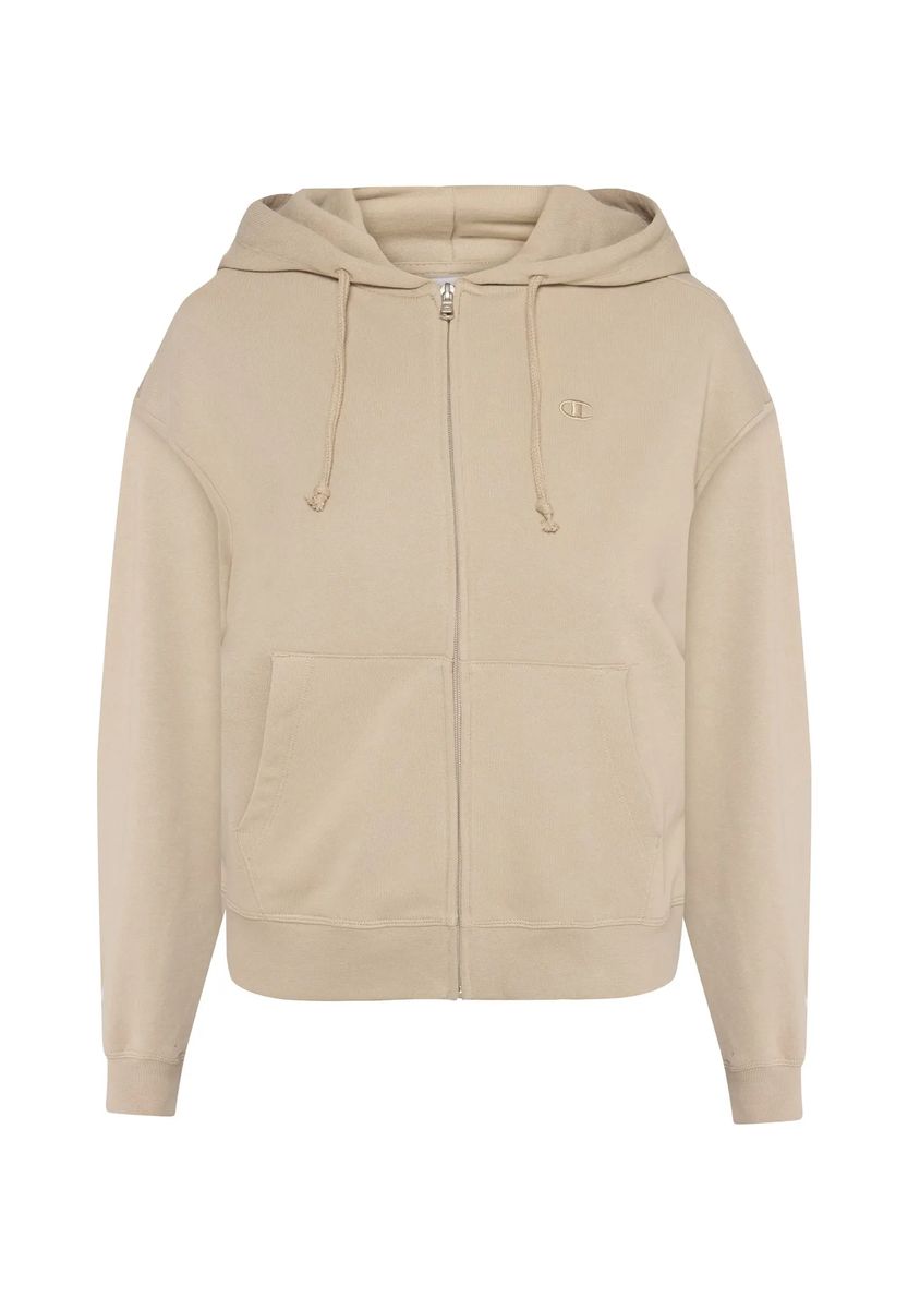 Übergroße Sweatjacke mit Kapuze