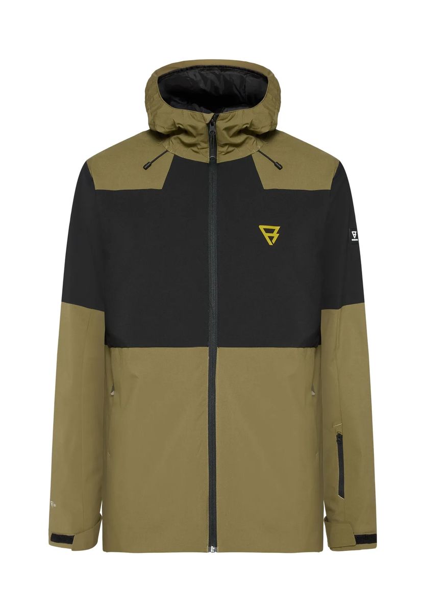 Technische Snowboardjacke im Farbblock-Design