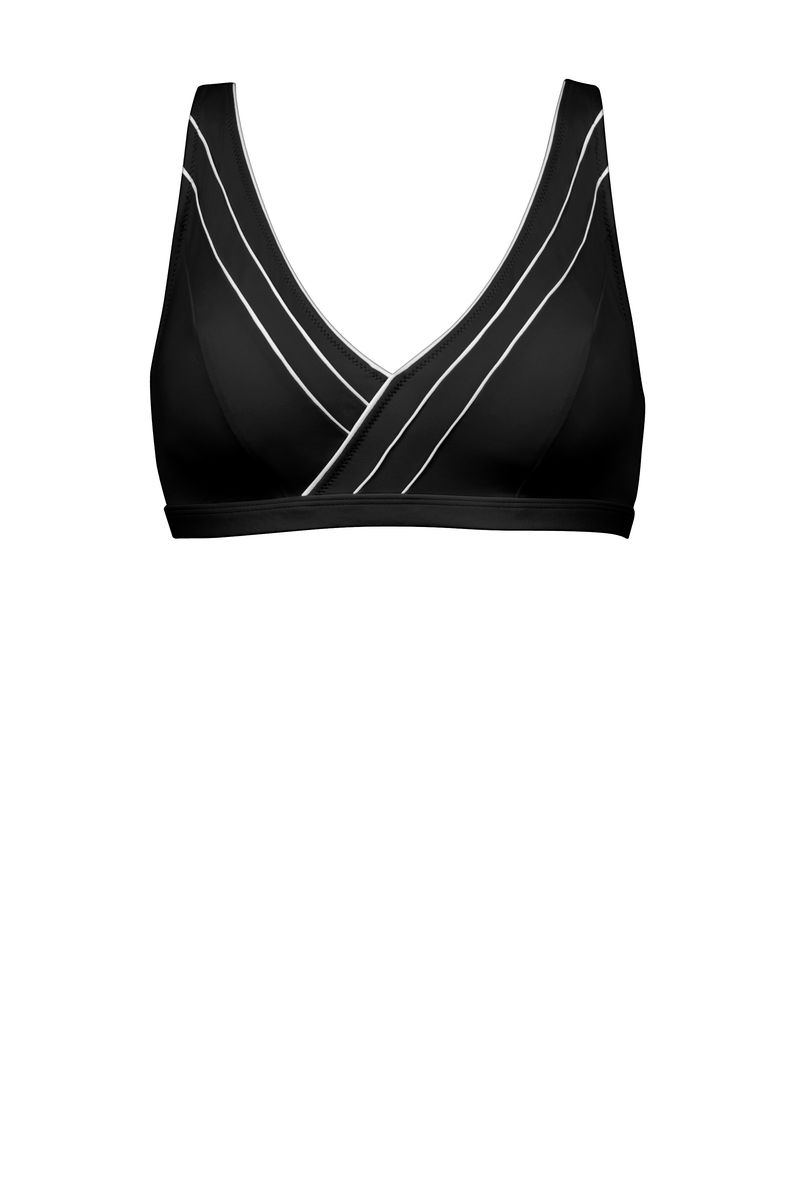 Sportliches Bustier in Wickeloptik