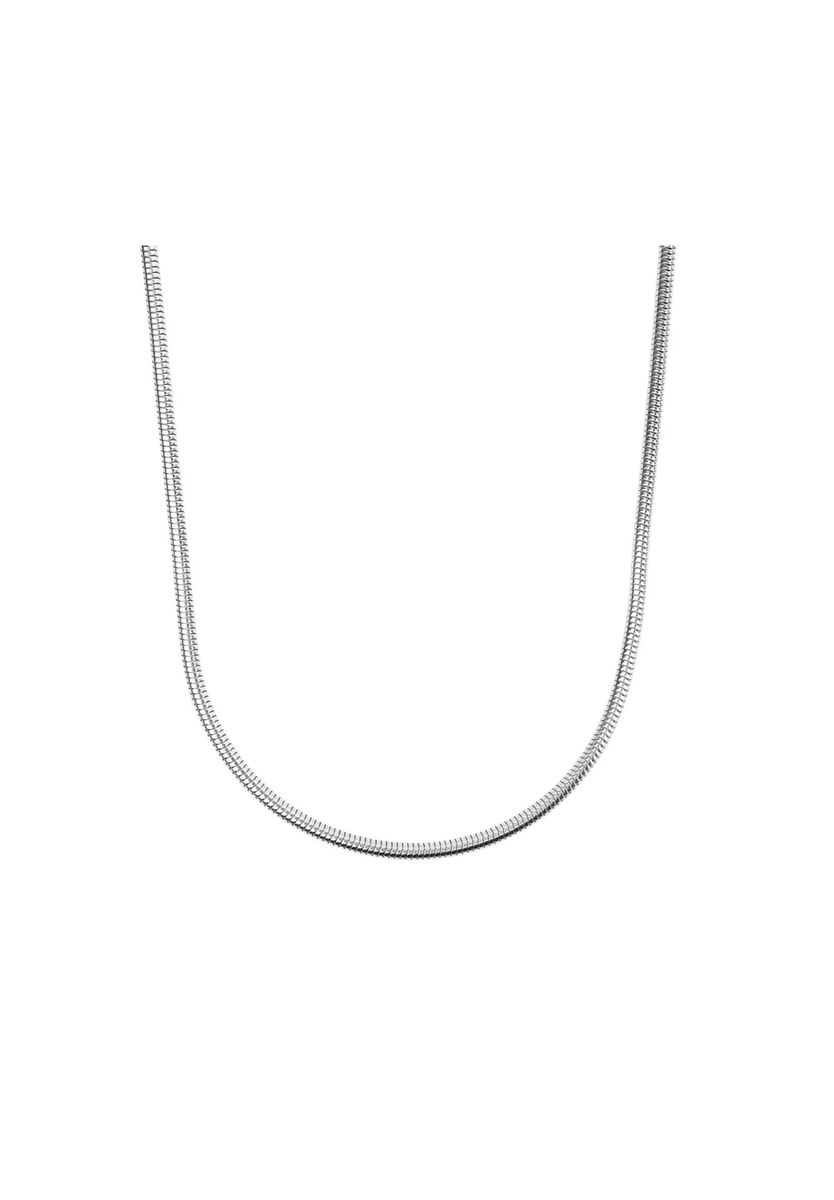 Schlichte Schlangengliederkette aus Edelstahl