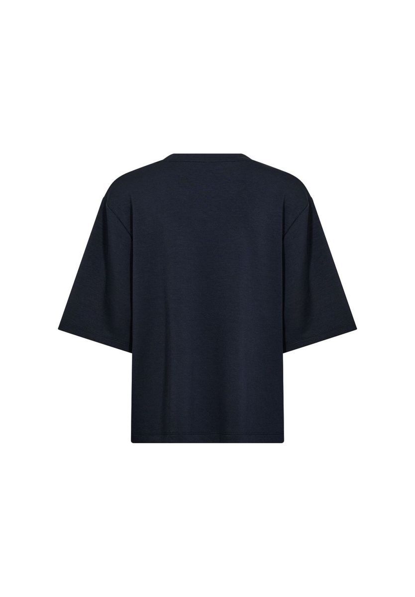 Locker geschnittenes kastenförmiges T-Shirt