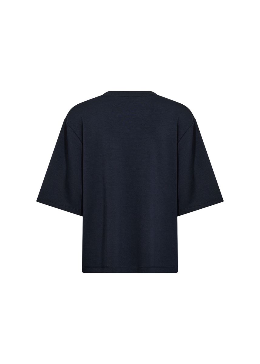 Locker geschnittenes kastenförmiges T-Shirt