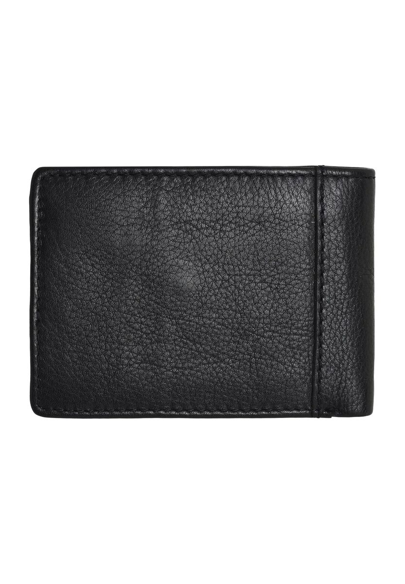 Klassische Leder-Brieftasche mit RFID-Schutz