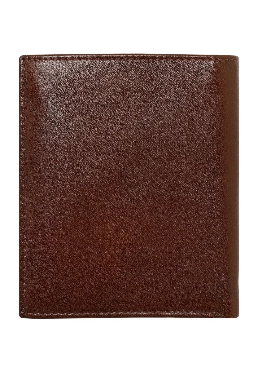 Klassische Leder-Bifold-Geldbörse