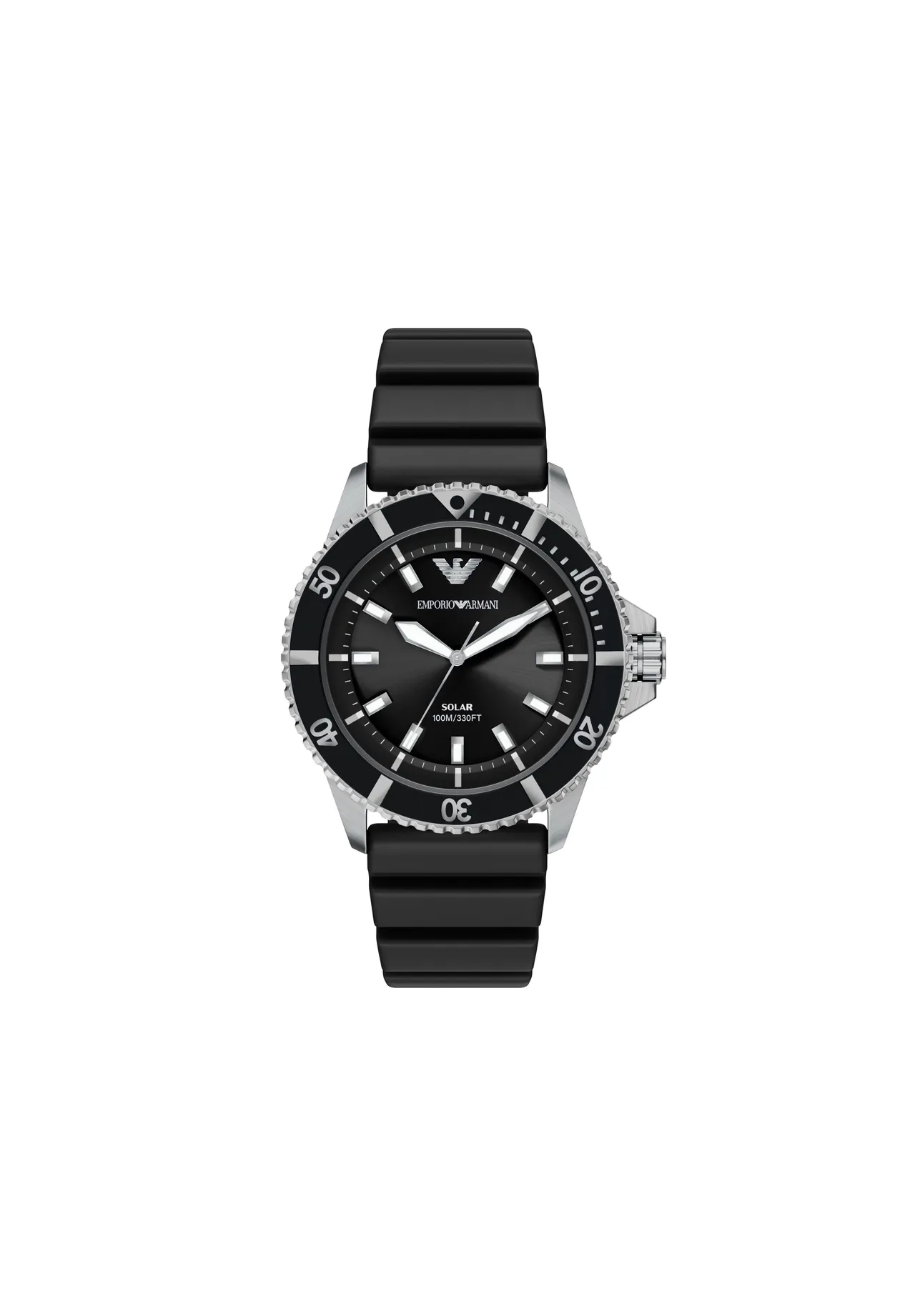 Solarbetriebene Sportuhr im Diver-Stil