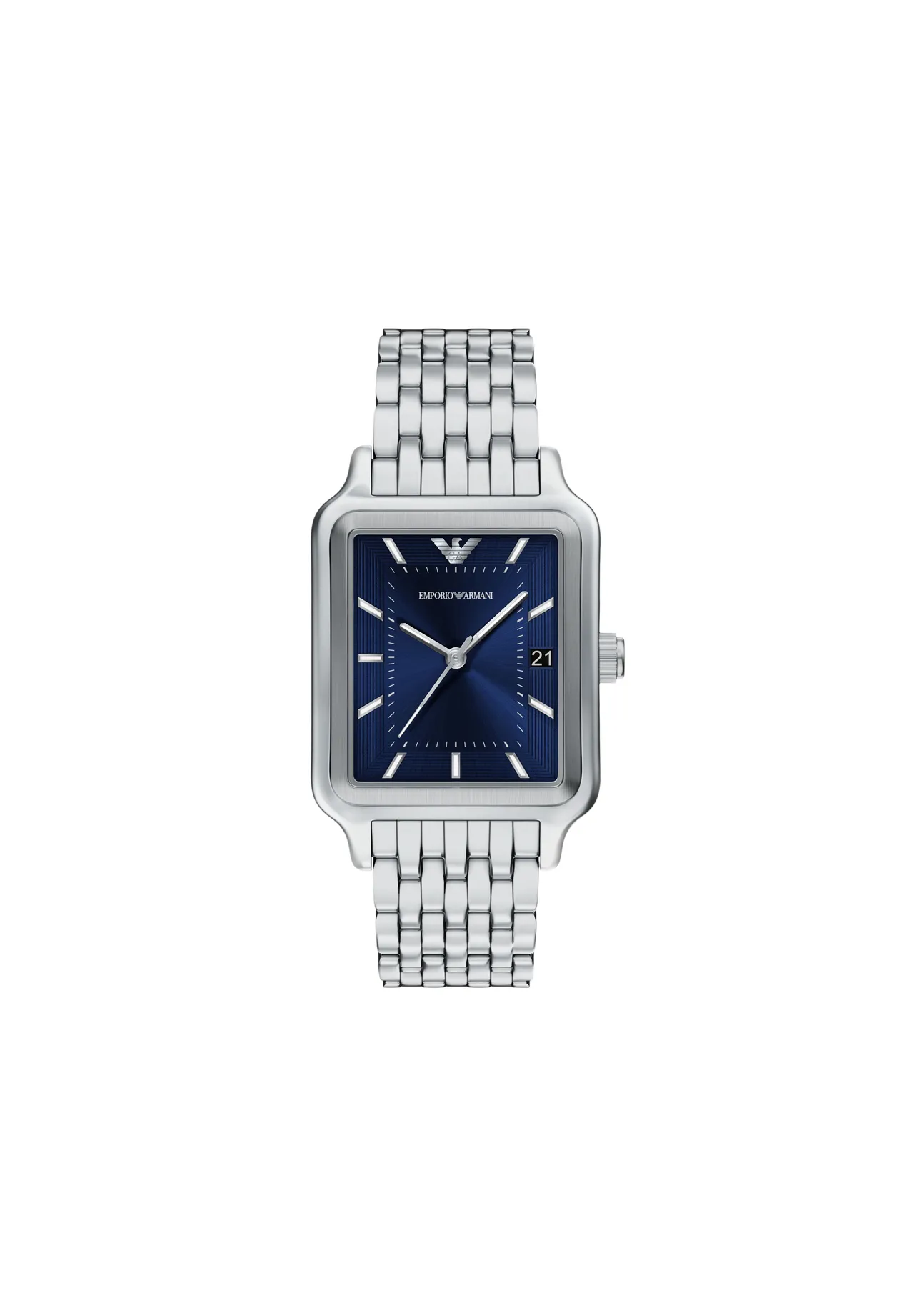 Elegante rechteckige Armbanduhr