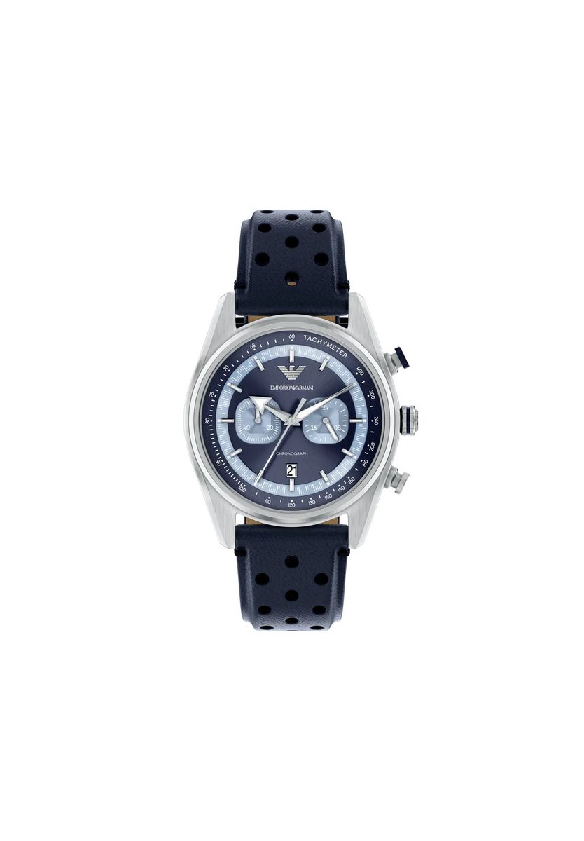 Chronograph mit perforiertem Racing-Armband